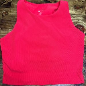 BuffBunny XL Material Girl crop with built in shelf bra (padding removed)